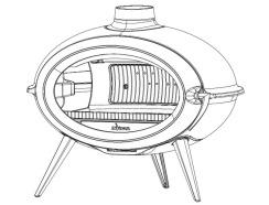 Піч-камін Invicta Brio (ref. 6481-44). Фото 3