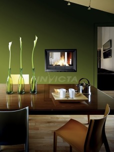 Камінна топка Invicta 800 Grande Vision Double Face з шибером (ref. 9282-44). Фото 2
